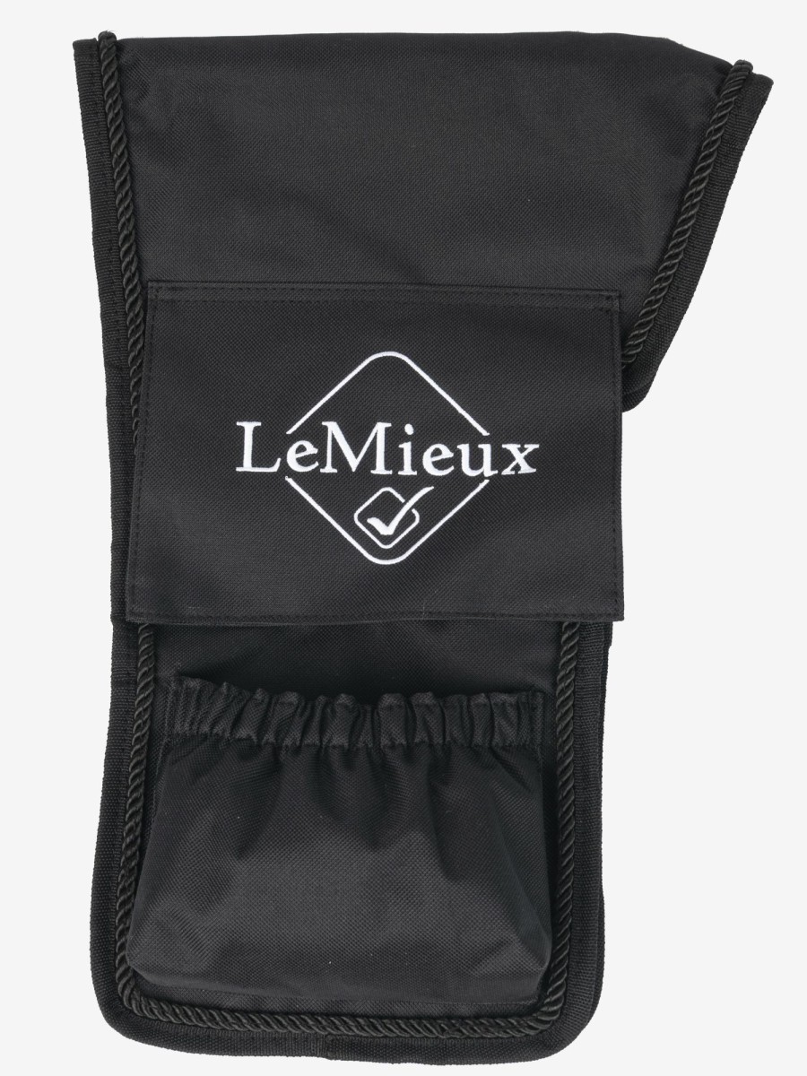 Horse LeMieux Stirrups & Leathers | Vector Stirrup Cover Black One Size