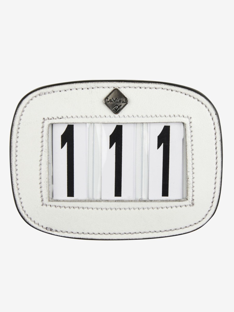 Horse LeMieux Accessories | Saddle Number Holder White One Size