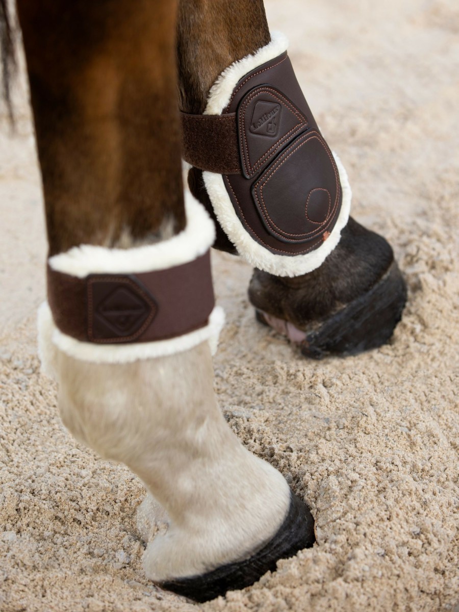 Horse LeMieux Tendon & Fetlock Boots | Capella Comfort Fetlock Boots Brown