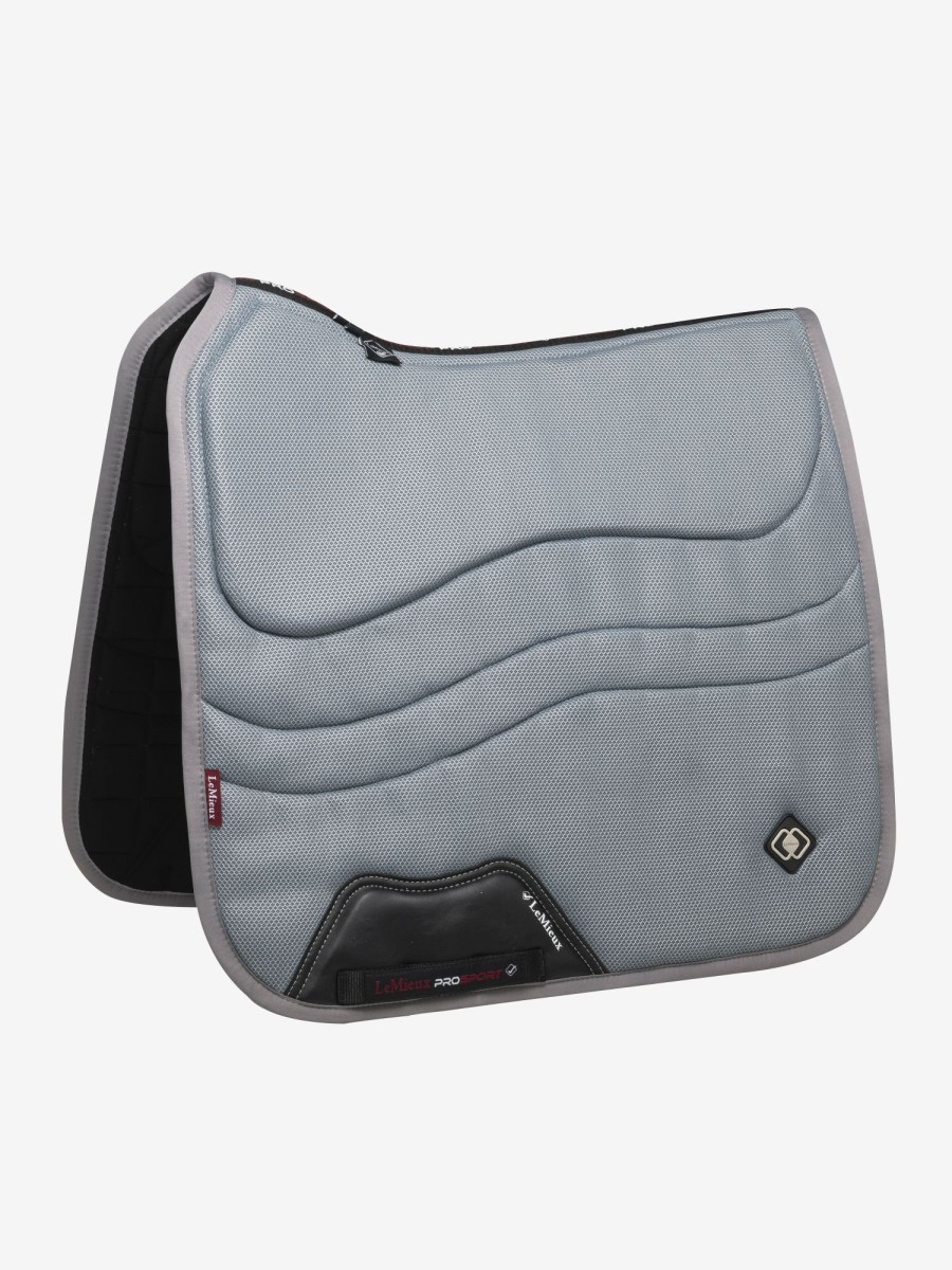 Saddle Pads LeMieux | Ultra Mesh Dressage Square Grey