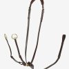 Horse LeMieux Martingales & Breastplates | Kudos Running Martingale Havana/Brass