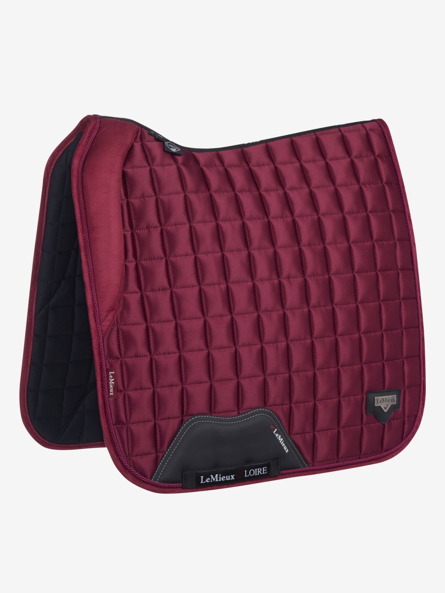 Saddle Pads LeMieux | Loire Memory Dressage Square Mulberry