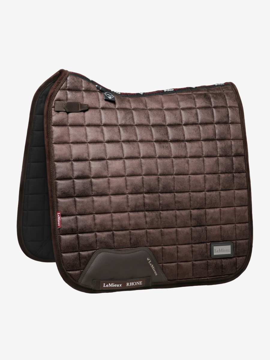 Saddle Pads LeMieux | Rhone Dressage Square Espresso Large