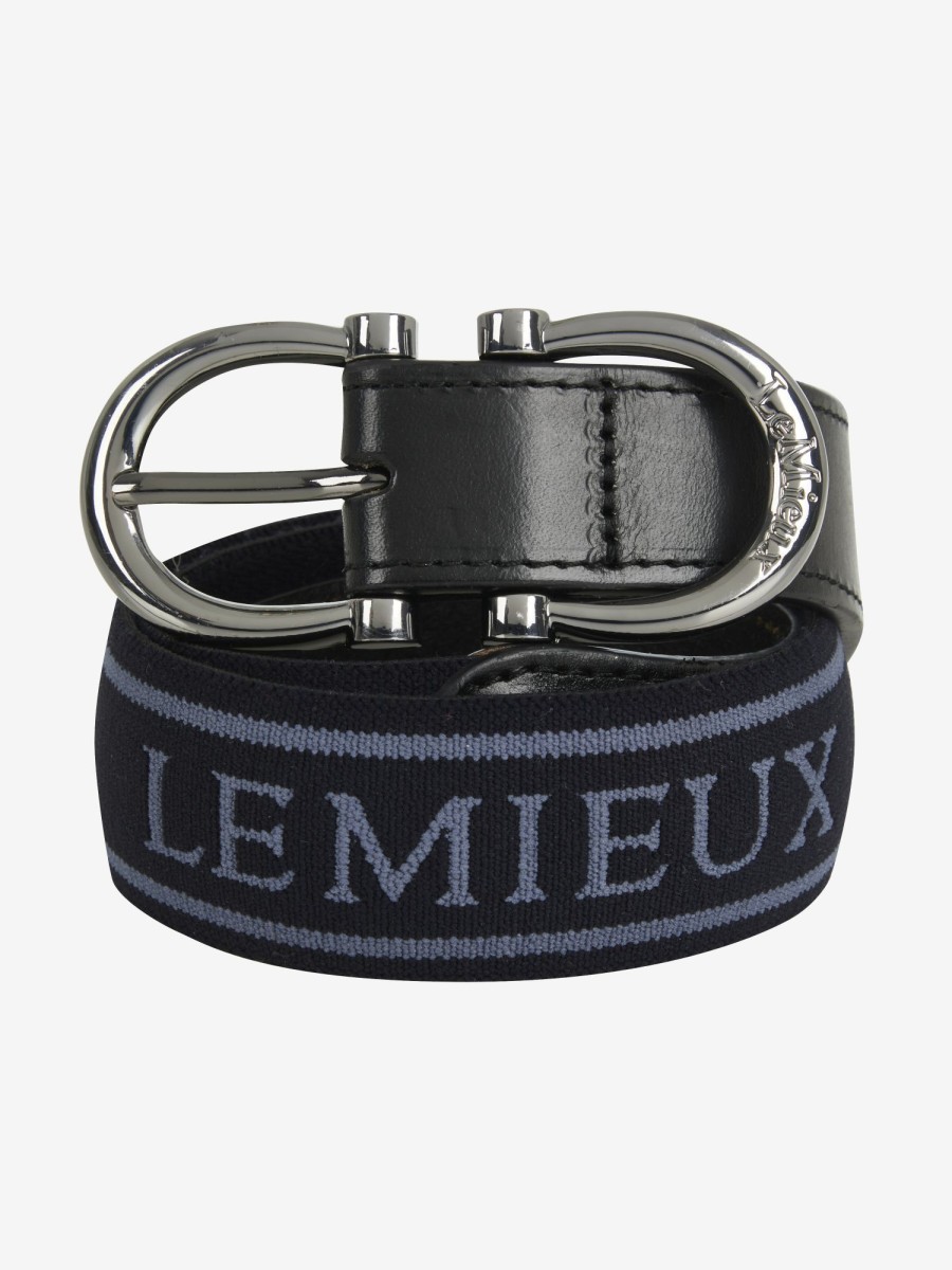 Clothing LeMieux Belts | Elasticated Belt Navy