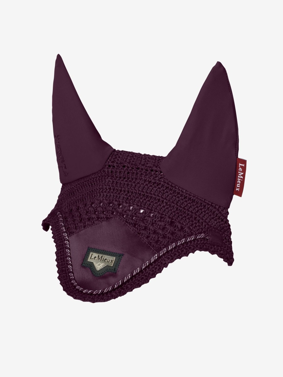 Horse LeMieux Loire Fly Hoods | Junior Loire Fly Hood Fig Small