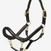 Horse LeMieux Leather Headcollars | Leather Grooming Headcollar Brown