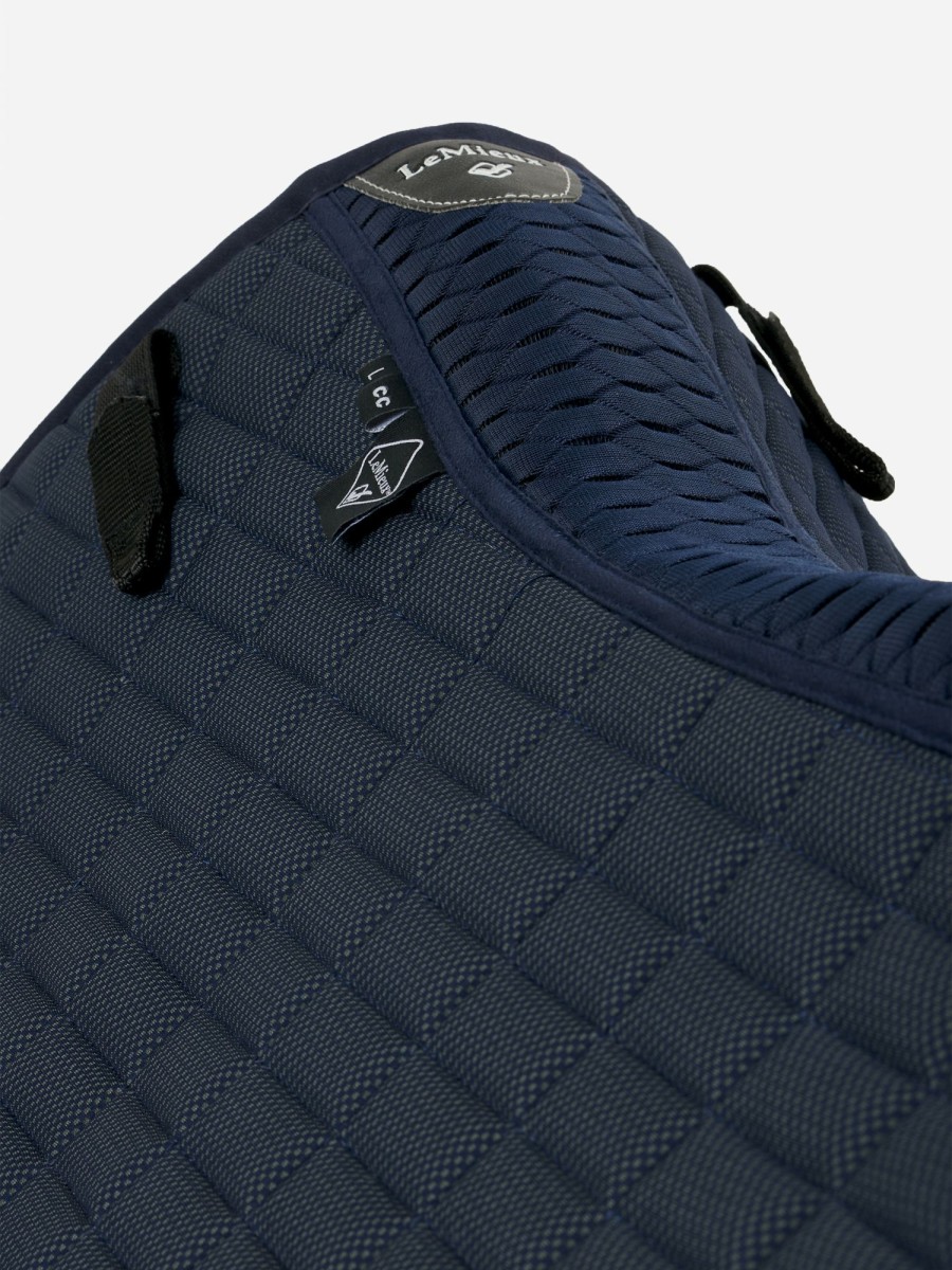 Saddle Pads LeMieux | Self-Cool Close Contact Square Navy Large