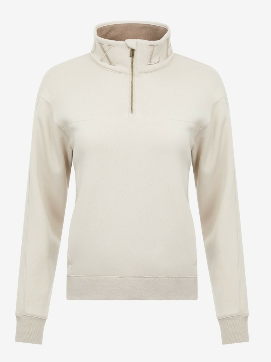 Clothing LeMieux Hoodies & Jumpers | Kali Quarter Zip Sweat Stone