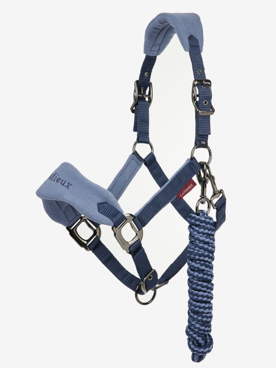 Horse LeMieux Vogue Headcollars | Vogue Headcollar & Leadrope Indigo