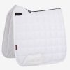 Saddle Pads LeMieux | Carbon Mesh Dressage Square White Large