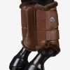 Horse LeMieux Brushing Boots | Fleece Lined Brushing Boots Brown