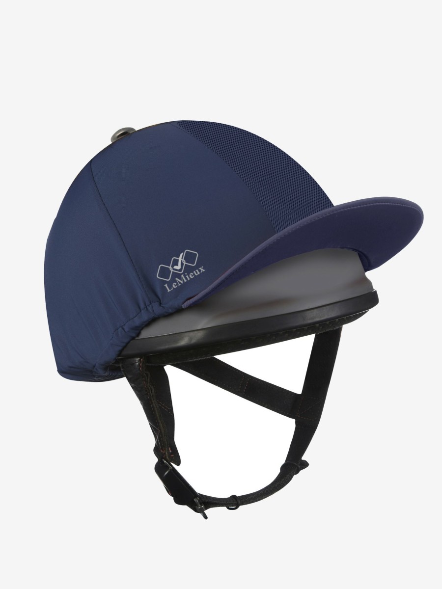 Clothing LeMieux Hat Silks | Pro Mesh Hat Silk Navy One Size