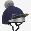 Clothing LeMieux Hat Silks | Pom Hat Silk Navy One Size