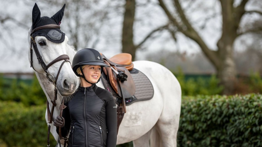 Saddle Pads LeMieux | Le Cool Grip Eurojump Pad Grey One Size