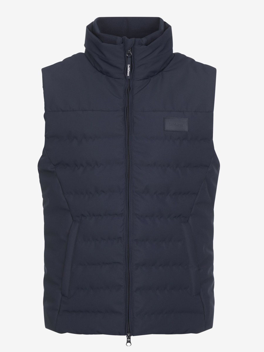 Clothing LeMieux Coats & Jackets | Mens Gilet Navy