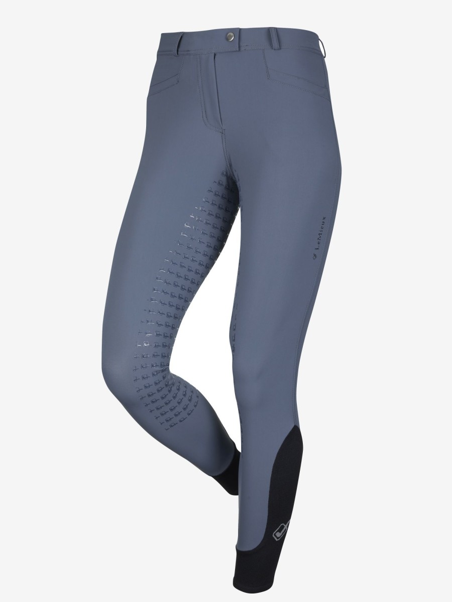 Clothing LeMieux Breeches & Jodhpurs | Dynamique Full Seat Breeches Ice Grey