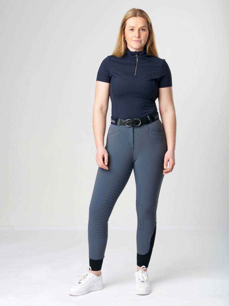 Clothing LeMieux Breeches & Jodhpurs | Dynamique Full Seat Breeches Ice Grey