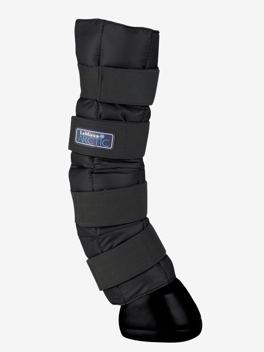 Horse LeMieux Therapy Boots | Arctic Ice Boot (Pair) Black One Size