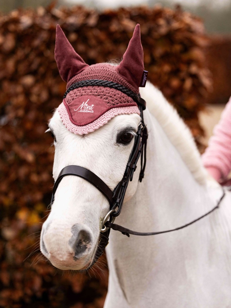 Horse LeMieux Pony Fly Hoods | Mini Fly Hood Orchid