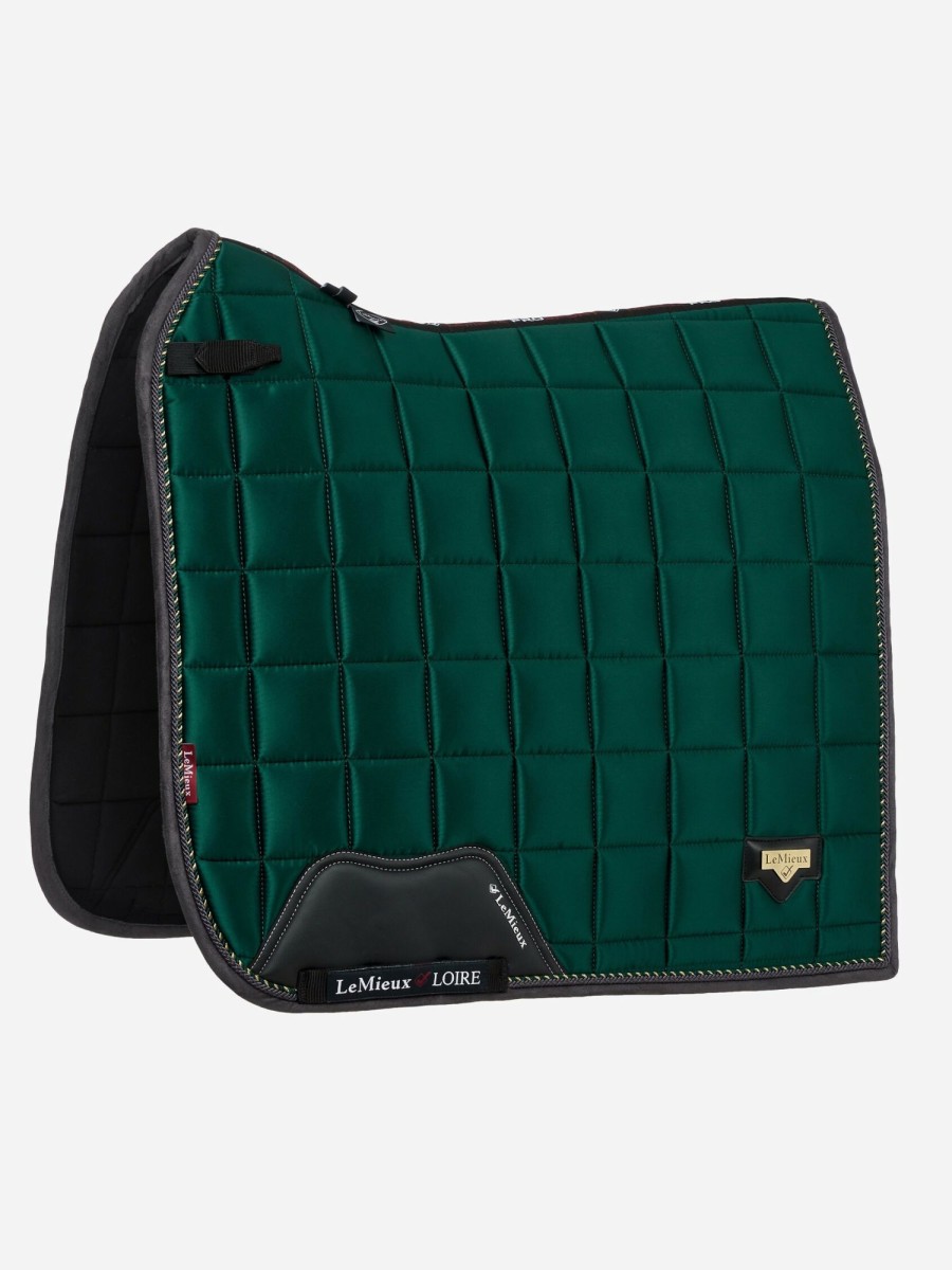 Saddle Pads LeMieux | Loire Classic Dressage Square Spruce