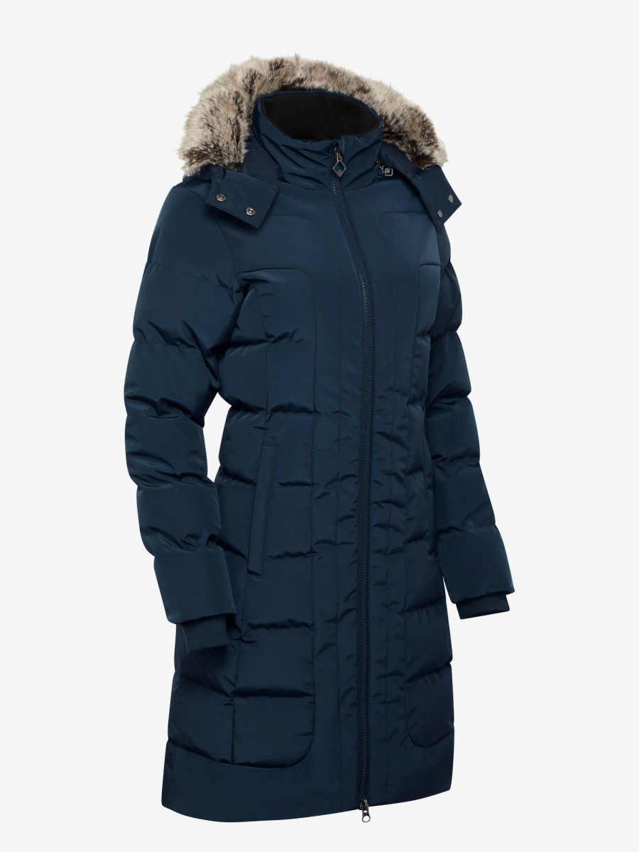 Clothing LeMieux Coats & Jackets | Loire Three Quarter Coat Navy