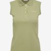 Clothing LeMieux Tops | Sleeveless Polo Shirt Moss