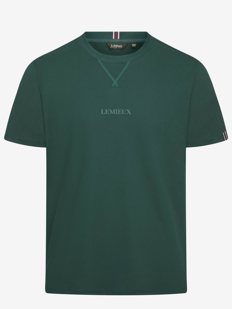 Clothing LeMieux Shirts & Tops | Lemieux Mens T-Shirt Spruce