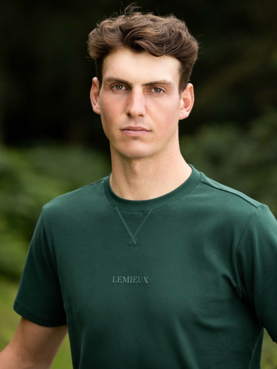 Clothing LeMieux Shirts & Tops | Lemieux Mens T-Shirt Spruce