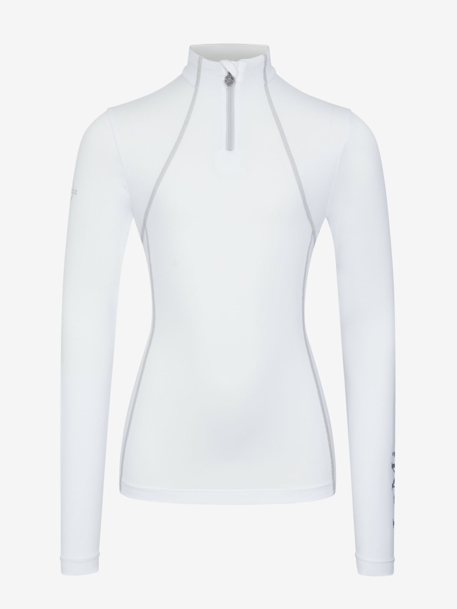 Clothing LeMieux Base Layers | Young Rider Base Layer White