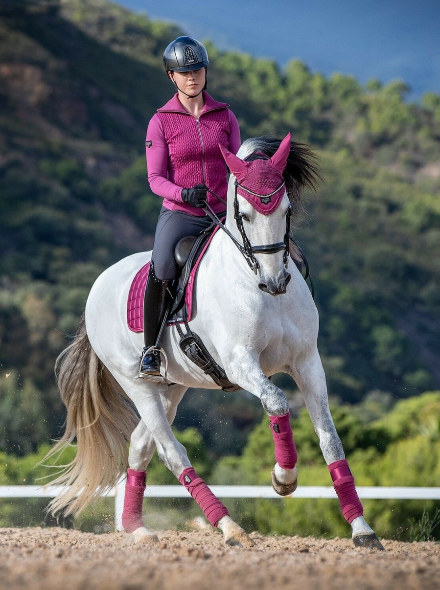 Saddle Pads LeMieux | Loire Classic Dressage Square French Rose