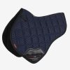 Saddle Pads LeMieux | Carbon Mesh Close Contact Half Square Navy Large