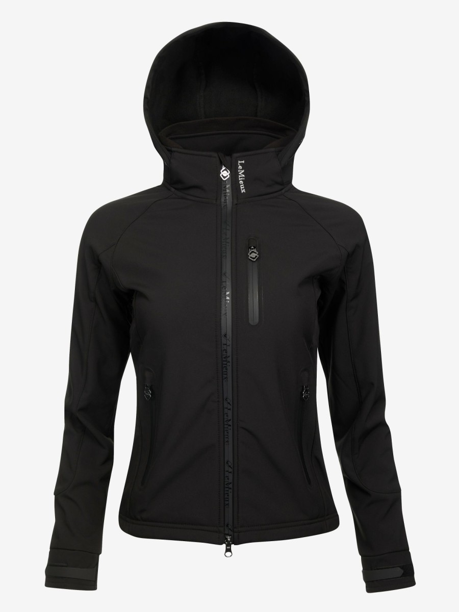 Clothing LeMieux Coats & Jackets | Elite Soft Shell Jacket Black