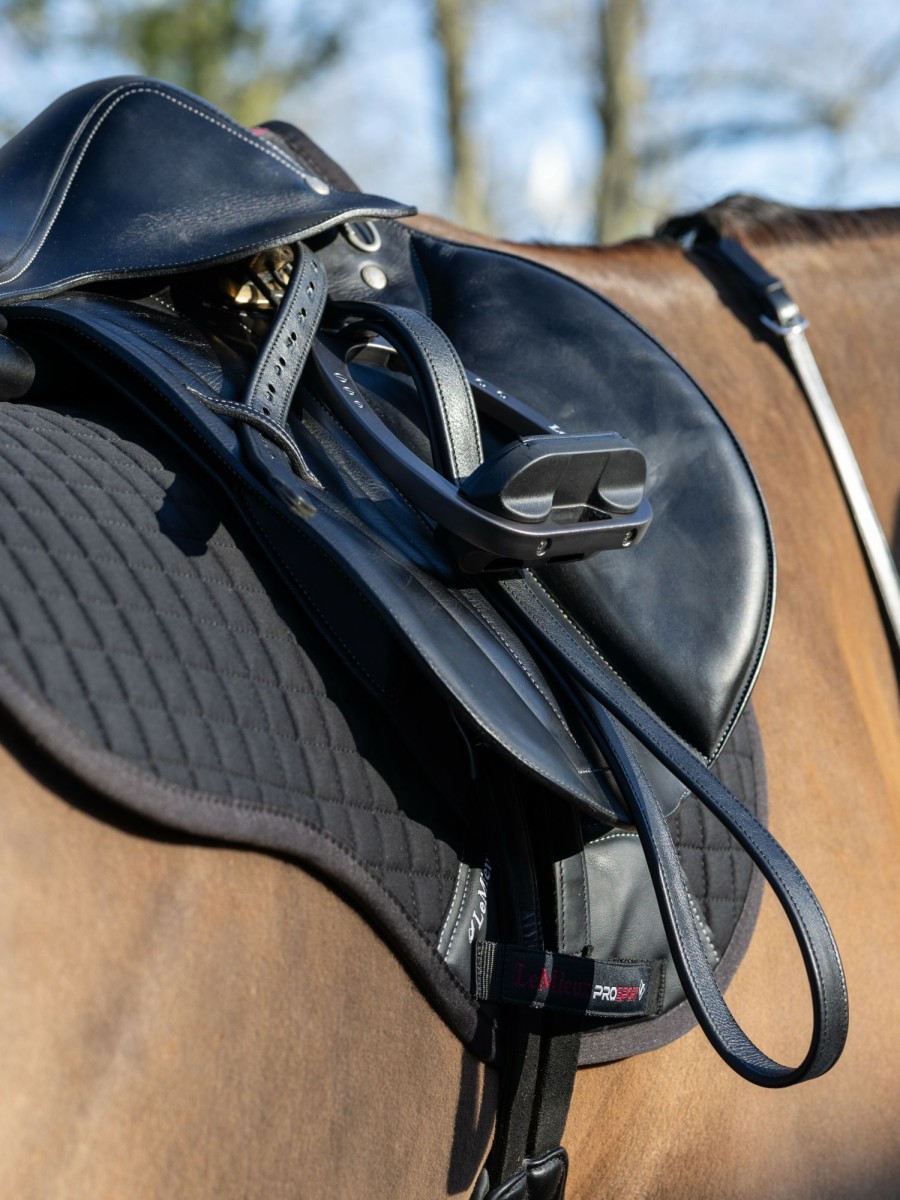 Horse LeMieux Stirrups & Leathers | Arika Stirrup Leather Black