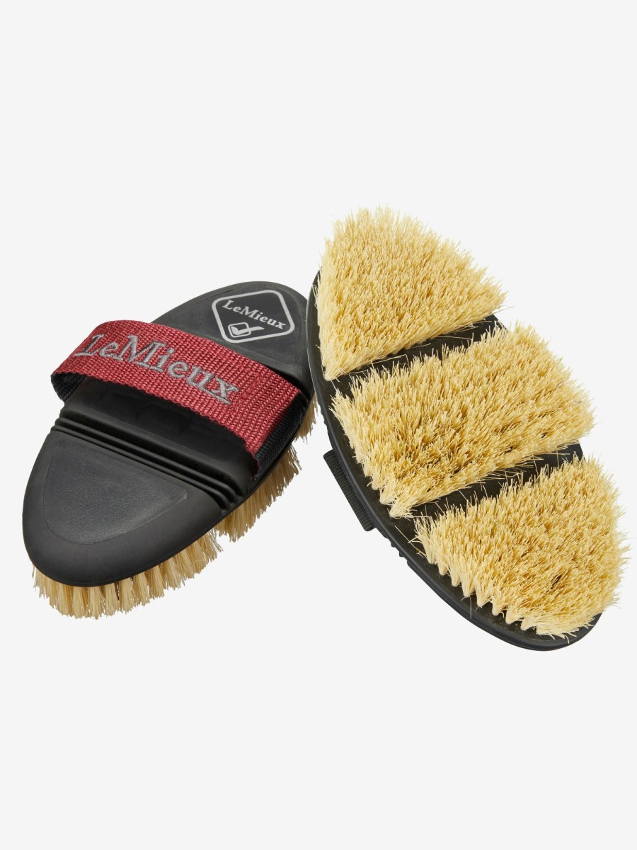 Horse LeMieux Brushes | Flexi Scrubbing Brush Black One Size