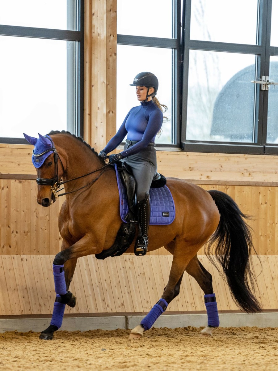 Saddle Pads LeMieux | Spectrum Dressage Square Bluebell