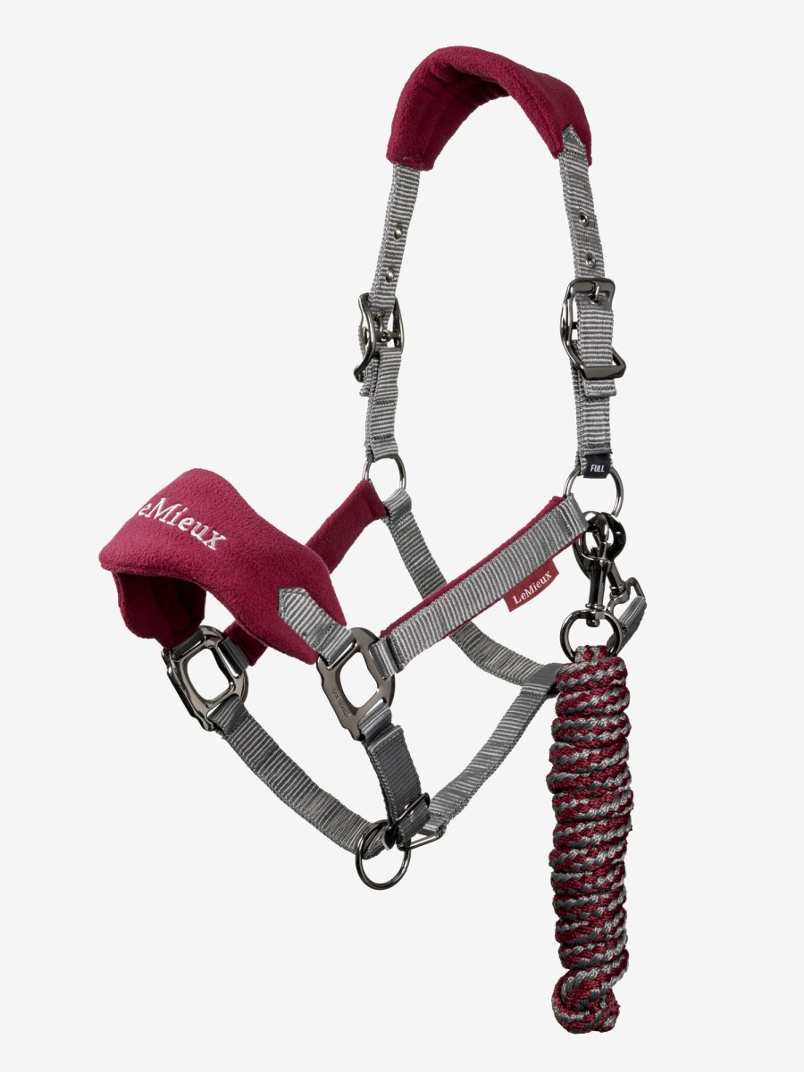 Horse LeMieux Vogue Headcollars | Vogue Headcollar & Leadrope Mulberry