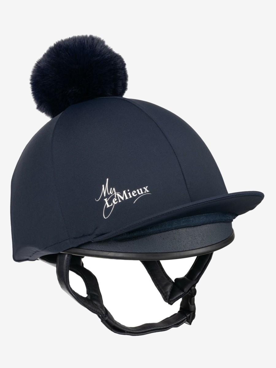 Clothing LeMieux Hat Silks | Young Rider Hat Silk Indigo One Size