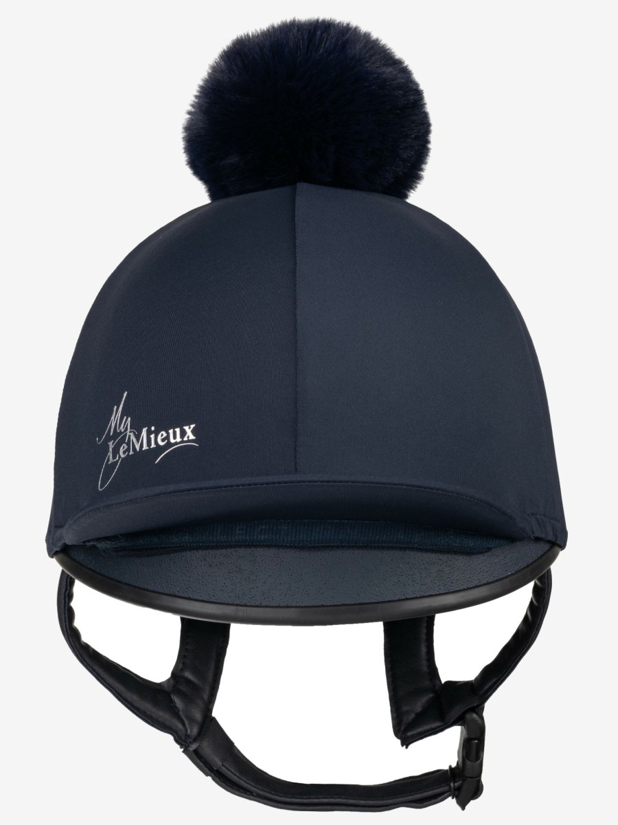 Clothing LeMieux Hat Silks | Young Rider Hat Silk Indigo One Size