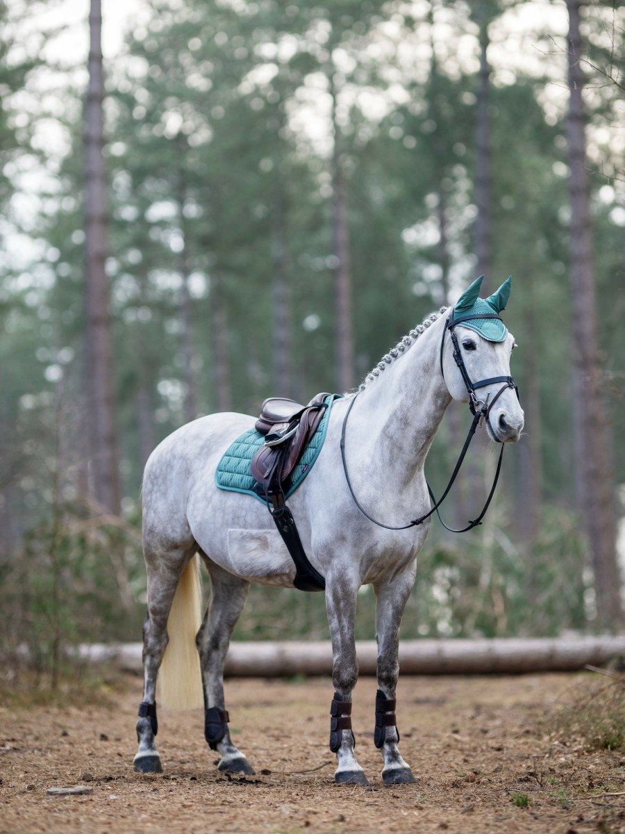 Horse LeMieux Classic Fly Hoods | Classic Fly Hood Peacock