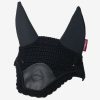 Horse LeMieux Acoustic Fly Hoods | Acoustic Pro Fly Hood Black