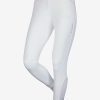 Clothing LeMieux Breeches & Jodhpurs | Dynamique Knee Grip Breeches White