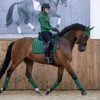 Saddle Pads LeMieux | Loire Classic Dressage Square Hunter Green