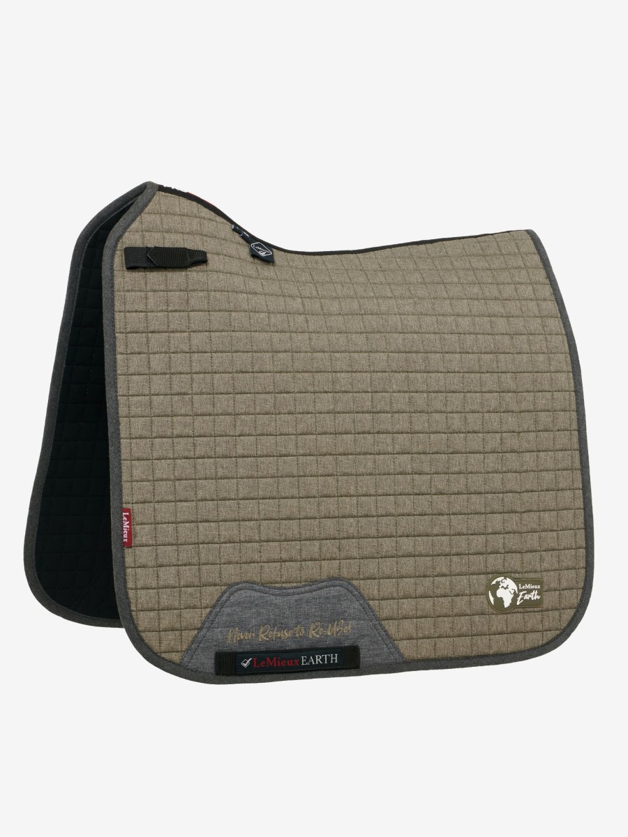 Saddle Pads LeMieux | Earth Dressage Square Moss Large