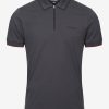 Clothing LeMieux Shirts & Tops | Mens Elite Zip Polo Shirt Charcoal