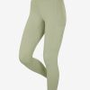 Clothing LeMieux Breeches & Jodhpurs | Naomi Pull On Breech Fern