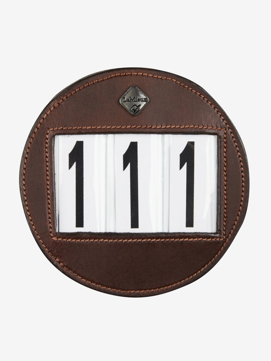 Horse LeMieux Accessories | Bridle Number Holder Brown One Size