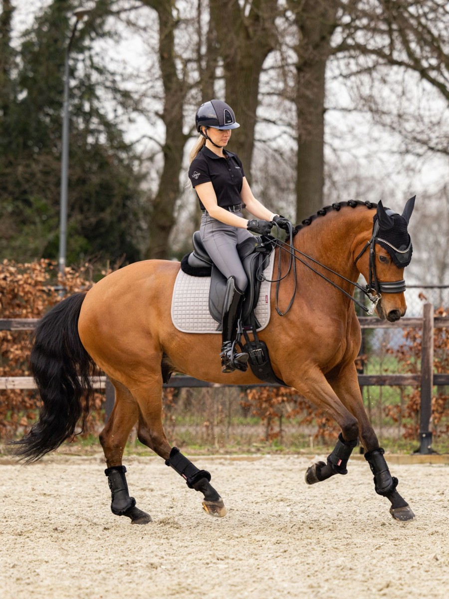 Saddle Pads LeMieux | Cotton Dressage Square Grey