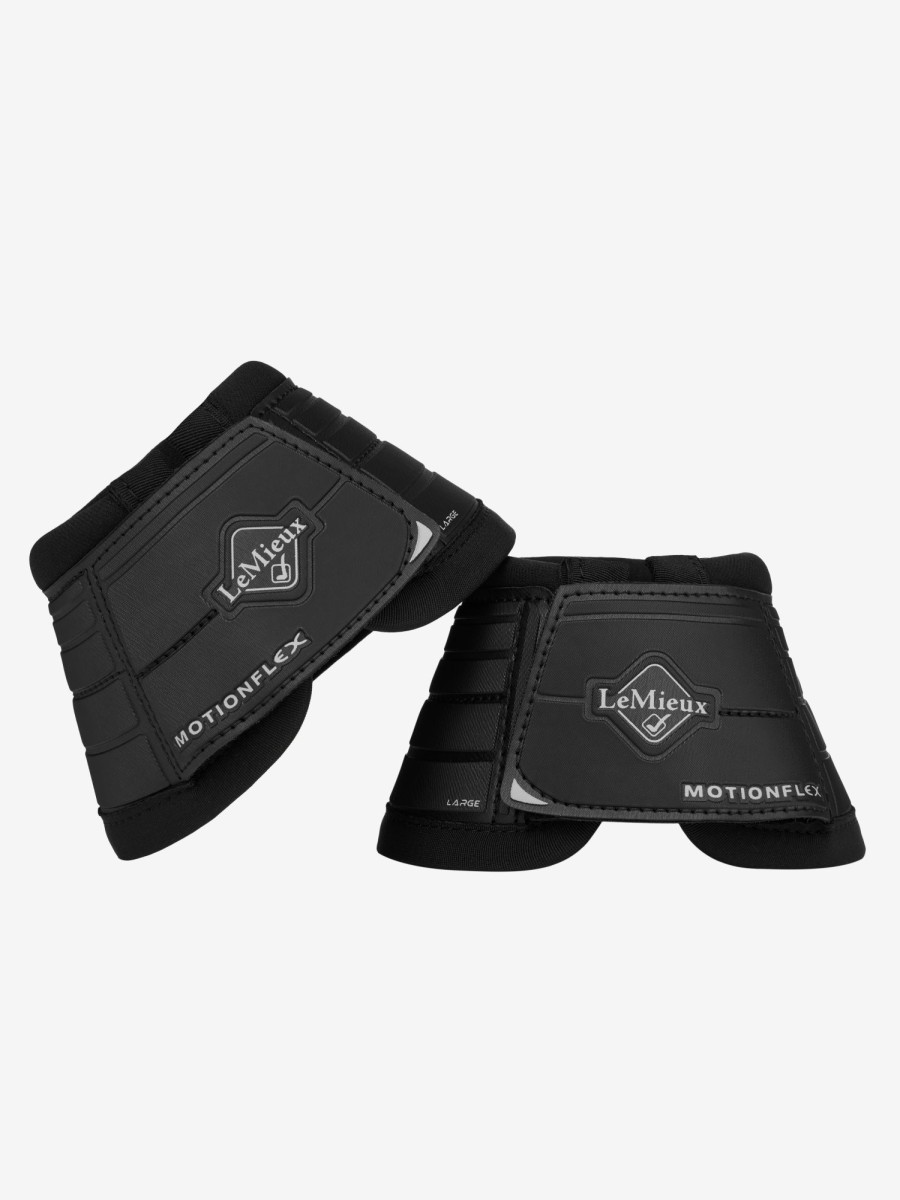 Horse LeMieux Overreach Boots | Motionflex Over Reach Boot Black