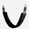 Horse LeMieux Girths | Fleece Lined Anatomic Girth Black/Black