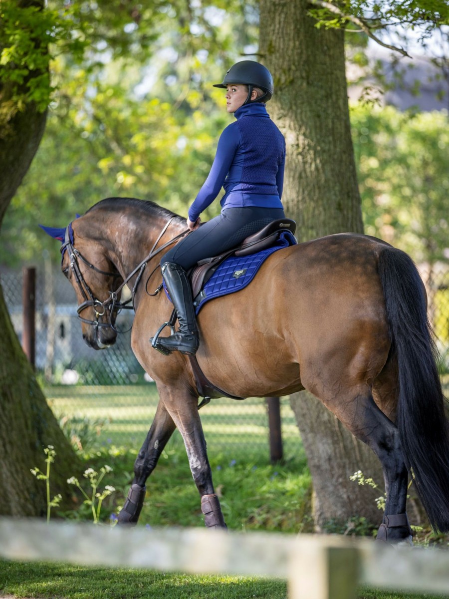 Saddle Pads LeMieux | Loire Classic Close Contact Square Ink Blue